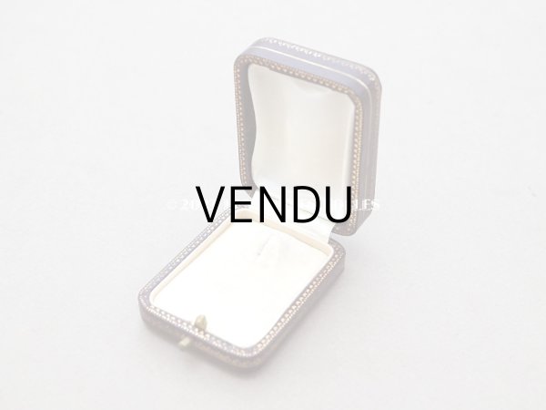 画像6: アンティーク 金彩入り　ジュエリーボックス　ダークブラウン (6)