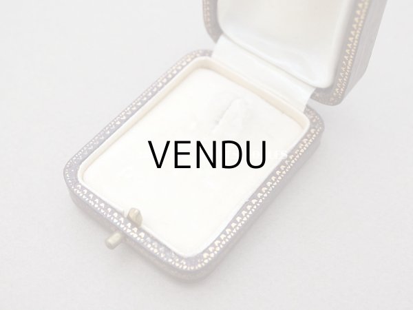 画像9: アンティーク 金彩入り　ジュエリーボックス　ダークブラウン (9)