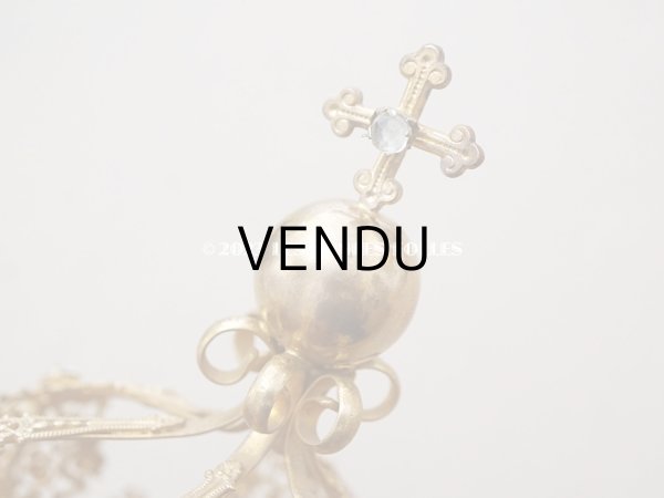 画像7: 19世紀 アンティーク 聖母マリアの冠  (7)