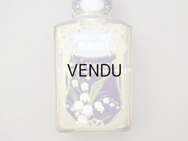 画像5: アンティーク  鈴蘭のパフュームボトル クリスタル製 IRRESISTIBLE MUGUET  - VIVILLE PARIS -  (5)