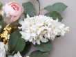 画像13: 19世紀 新品同様 アンティーク 薔薇＆ライラック＆勿忘草＆白詰草の布花　グローブ・ド・マリエのブーケ  (13)