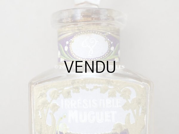 画像6: アンティーク  鈴蘭のパフュームボトル クリスタル製 IRRESISTIBLE MUGUET  - VIVILLE PARIS -  (6)