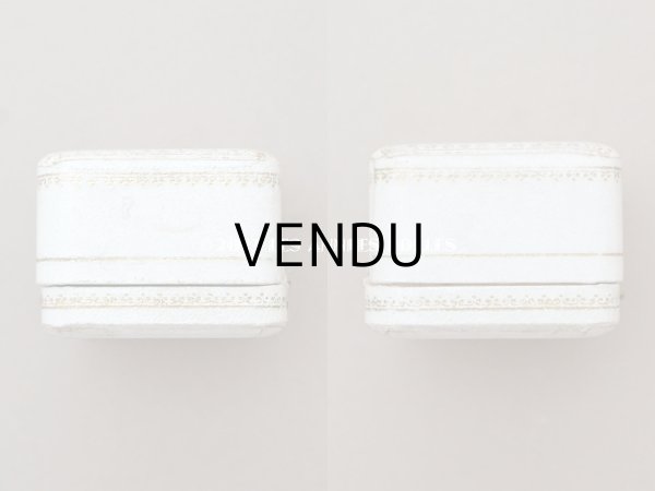 画像6: アンティーク リング用 ジュエリーボックス　金彩入り オフホワイト (6)