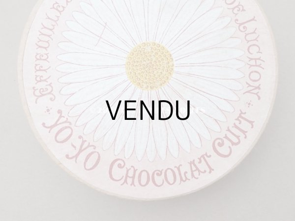画像3: アンティーク マーガレットのチョコレートボックス お菓子箱 EFFEUILLEZ LA MARGUERITE DE LUCHON  - YO-YO CHOCOLAT CUIT - (3)
