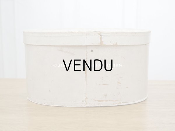 画像3: 19世紀末 アンティーク　ハットボックス　- AU BON MARCHE - (3)
