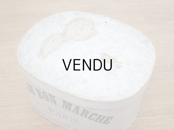 画像6: 19世紀末 アンティーク　ハットボックス　- AU BON MARCHE - (6)