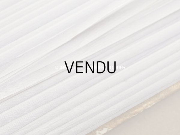 画像4: アンティーク  リボン刺繍 & ロココトリム用 シルク製 リボン 5m 極細3mm幅 グレイッシュパープル (4)