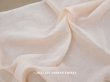 画像1: アンティーク  コットン製ファブリック ベビーピンク　150×110cm (1)