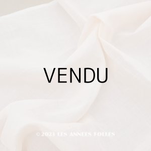 画像: アンティーク  コットン製ファブリック ベビーピンク　150×110cm