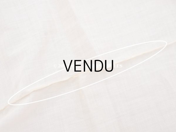 画像4: アンティーク  コットン製ファブリック ベビーピンク　150×110cm (4)