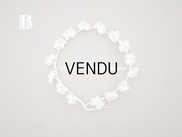 画像7: アンティーク ドール用 ティアラ 小さな花冠  　 (7)