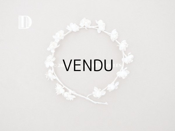 画像14: アンティーク ドール用 ティアラ 小さな花冠  　 (14)