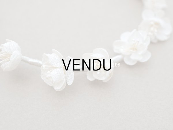 画像4: アンティーク ドール用 ティアラ 小さな花冠  　 (4)