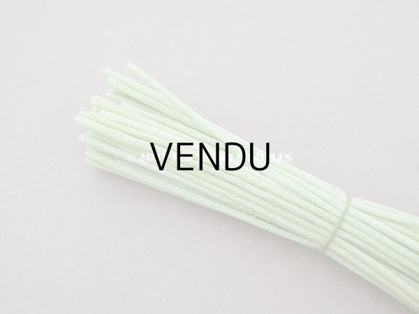 画像2: アンティーク 布花用 茎 ピスタチオグリーン 56ピース 約14cm (2)