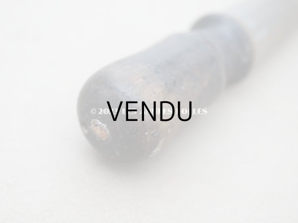 画像9: 19世紀末 アンティーク リングゲージ 木製のハンドル (9)