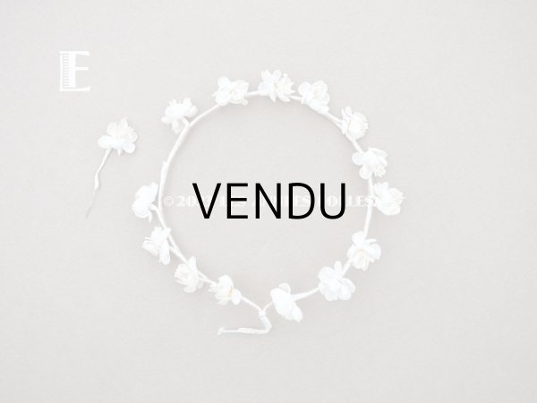 画像18: アンティーク ドール用 ティアラ 小さな花冠  　 (18)