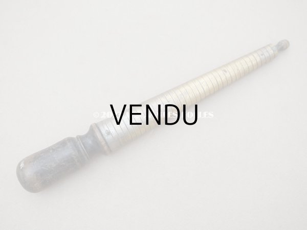 画像5: 19世紀末 アンティーク リングゲージ 木製のハンドル (5)