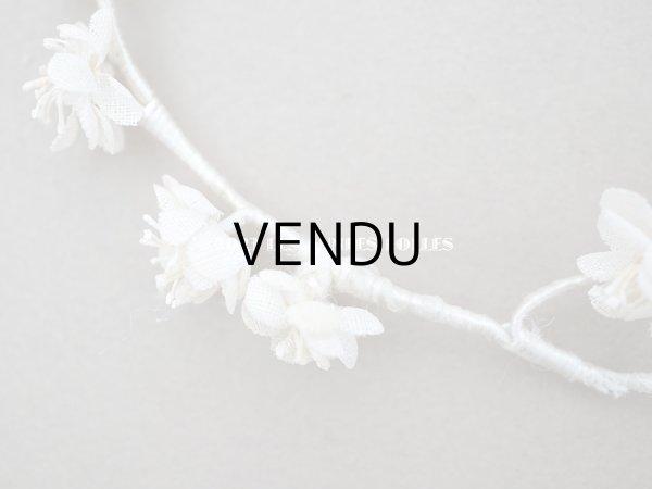 画像15: アンティーク ドール用 ティアラ 小さな花冠  　 (15)