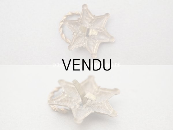 画像2: 19世紀末 アンティーク ボックス用ハンドル 星型　チョコレートボックス (2)