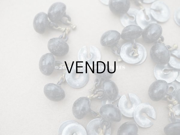 画像8: 19世紀末 アンティーク ブーツ用ボタンのセット (8)