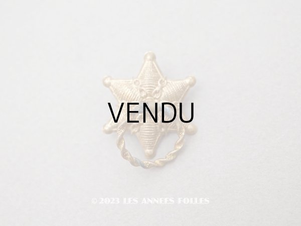 画像1: 19世紀末 アンティーク ボックス用ハンドル 星型　チョコレートボックス (1)