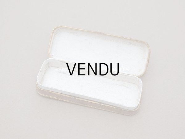 画像5: 1900年頃 アンティーク マーガレットのジュエリーボックス　ライラック色 (5)