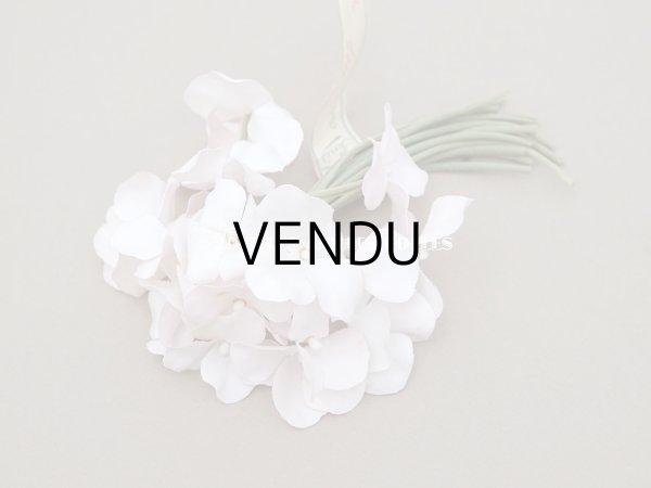画像2: アンティーク 紫陽花の布花　パウダーピンク (2)
