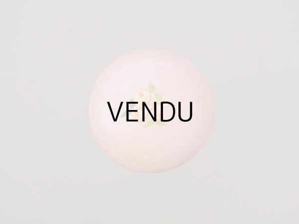 画像6: アンティーク ハットスタンド 薔薇のハンドペイント　ピンク (6)