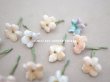 画像3: アンティーク ベルベットの布花 12ピースのセット　 (3)