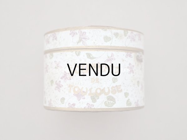 画像5: アンティーク 菫の砂糖菓子の紙箱 VIOLETTES DE TOULOUSE (5)
