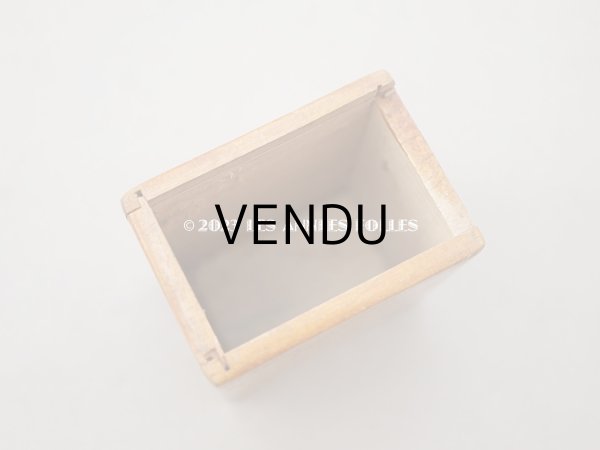 画像7: アンティーク ボンマルシェのエパングルケース 木箱 - AU BON MARCHE - (7)
