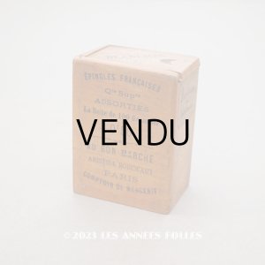 画像: アンティーク ボンマルシェのエパングルケース 木箱 - AU BON MARCHE -
