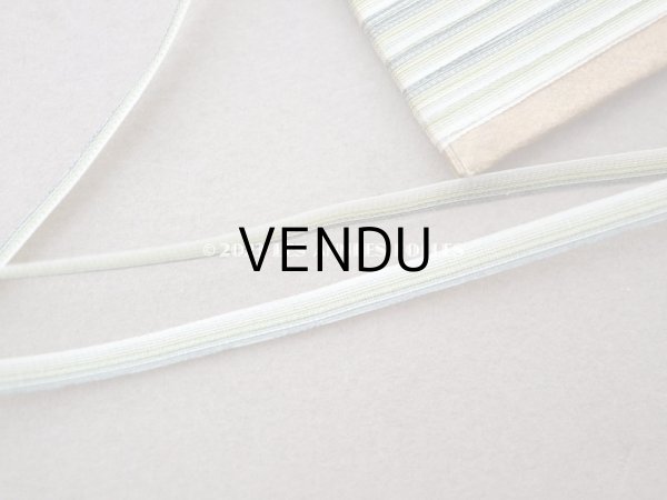 画像3: アンティーク  リボン刺繍 & ロココトリム用 シルク製 リボン 4.75m 極細3mm幅 グリーン RUBANS TRIANON 108 (3)