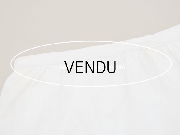 画像9: 1900年頃 アンティーク  ドレスの裾  4段のヴァランシエンヌレース  (9)