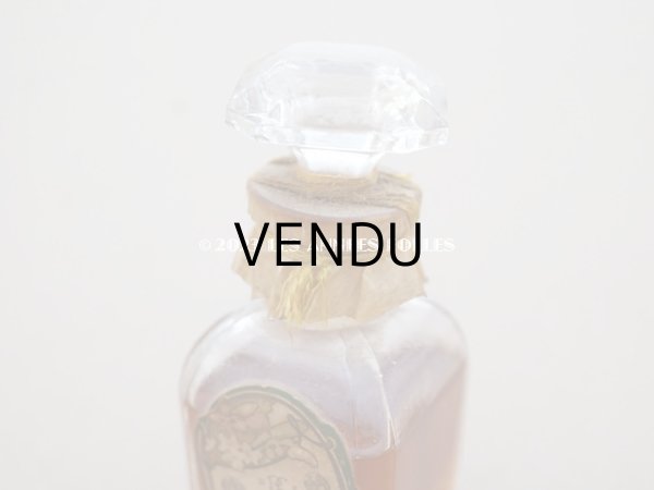 画像6: 未開封 アンティーク  鈴蘭&菫の小さなパフュームボトル クリスタル製 EXTRAIT CONCENTRE POUR LE MOUCHOIR   (6)