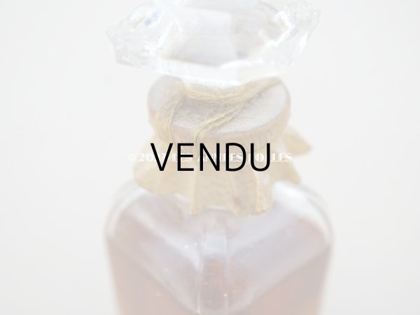 画像7: 未開封 アンティーク  鈴蘭&菫の小さなパフュームボトル クリスタル製 EXTRAIT CONCENTRE POUR LE MOUCHOIR   (7)