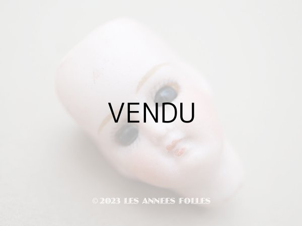 画像22: 未使用 アンティーク ミニョネットのヘッド　ドールヘッド JV Jules Verlingue (22)