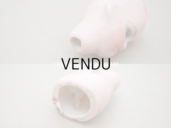 画像18: 未使用 アンティーク ミニョネットのヘッド　ドールヘッド JV Jules Verlingue (18)