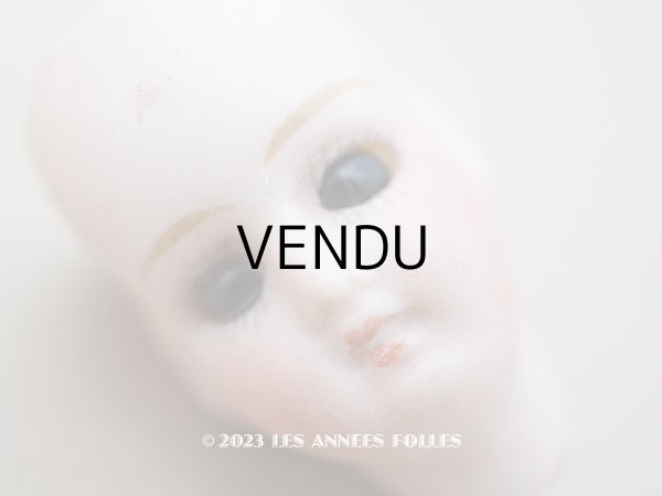 画像23: 未使用 アンティーク ミニョネットのヘッド　ドールヘッド JV Jules Verlingue (23)