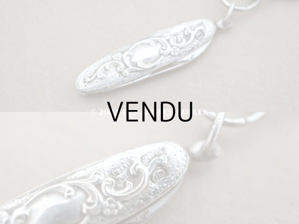 画像7: アンティーク ドール用　シルバー製　とても小さなシャトレーヌ  (7)