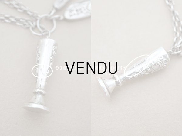 画像6: アンティーク ドール用　シルバー製　とても小さなシャトレーヌ  (6)