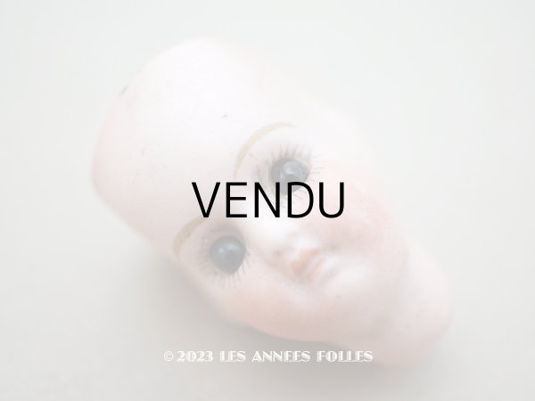 画像12: 未使用 アンティーク ミニョネットのヘッド　ドールヘッド JV Jules Verlingue (12)