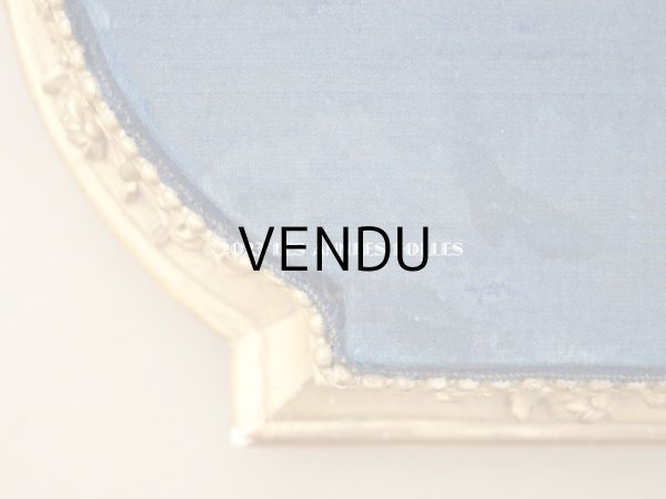 画像5: ＊蚤の市＊19世紀 アンティーク 薔薇模様 木製の台座 ゴールド  (5)