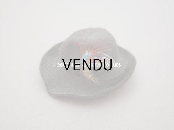 画像4: アンティーク ドール用 ハットボックス フェルトの帽子 - GELOT - (4)