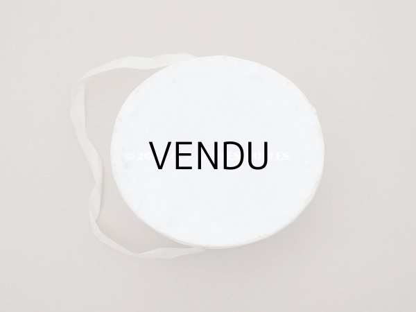 画像10: アンティーク ドール用 ハットボックス フェルトの帽子 - GELOT - (10)