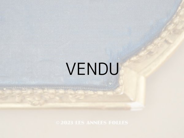 画像6: ＊蚤の市＊19世紀 アンティーク 薔薇模様 木製の台座 ゴールド  (6)