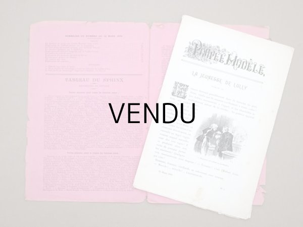 画像5: 1899年　アンティーク ドール新聞　型紙付き MARS 1899 - LA POUPEE MODELE -  (5)