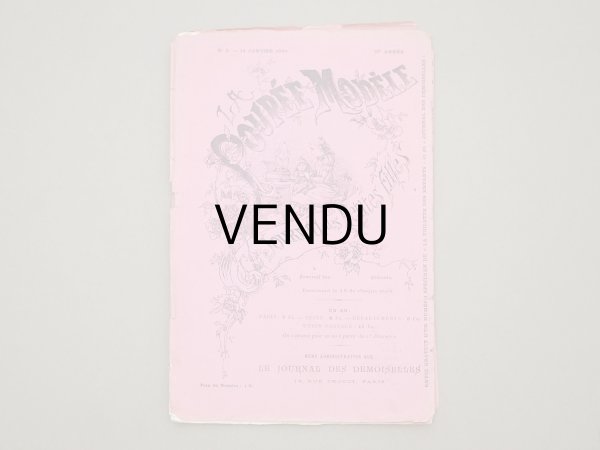 画像3: 1900年　アンティーク ドール新聞　型紙付き 15 JANVIER 1900 - LA POUPEE MODELE -  (3)