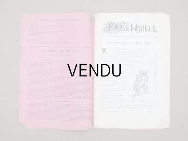 画像5: 1899年　アンティーク ドール新聞　型紙付き OCTOBRE 1899 - LA POUPEE MODELE -  (5)