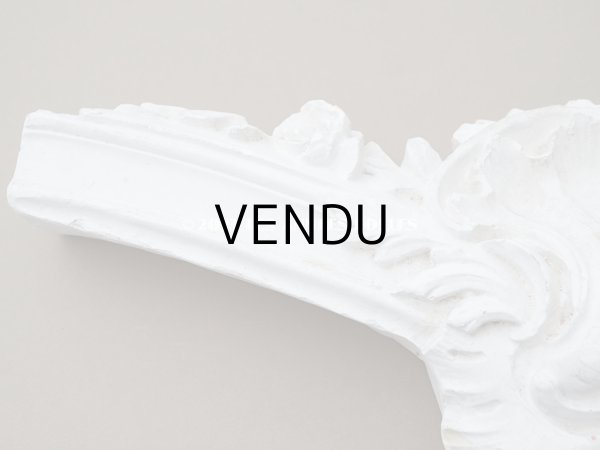 画像6: 1900年頃 アンティーク 大きな石膏のオーナメント　ロカイユ装飾 (6)